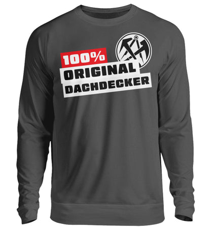 100 % Dachdecker - Handwerker Pullover - Handwerkerfashion