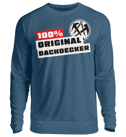 100 % Dachdecker - Handwerker Pullover - Handwerkerfashion