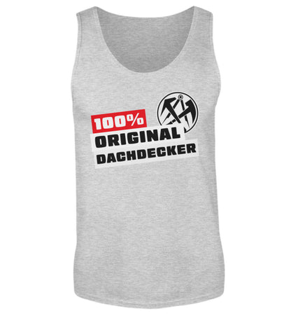 100 % Dachdecker - Handwerker Tanktop - Handwerkerfashion