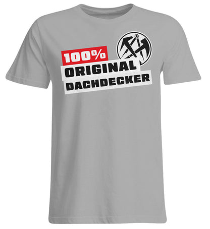 100 % Dachdecker - Handwerker Übergrößenshirt - Handwerkerfashion