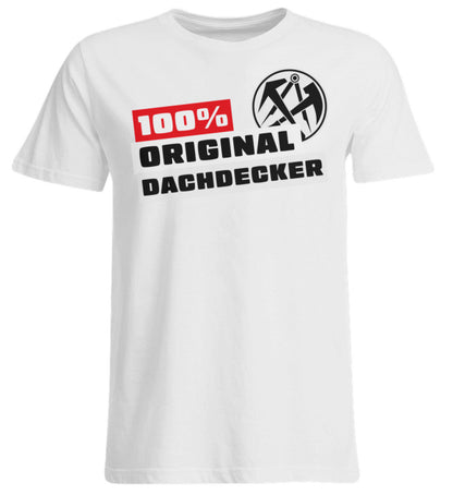 100 % Dachdecker - Handwerker Übergrößenshirt - Handwerkerfashion