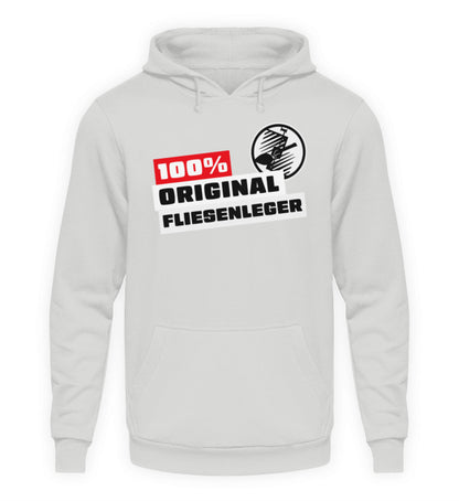 100 % Fliesenleger - Unisex Kapuzenpullover Hoodie - Handwerkerfashion