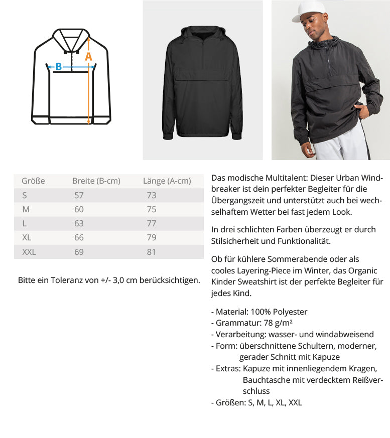 Spengler - Urban Windbreaker mit Stick €59.95 Handwerkerfashion