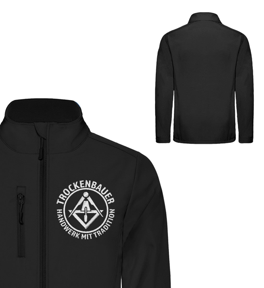 Trockenbauer -  Sofshell Jacket mit Stick €59.95 Handwerkerfashion