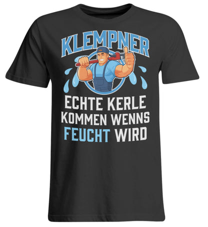 Handwerker Geschenkidee Klempner Übergrößenshirt mit lustigem Spruch www.handwerkerfashion.de