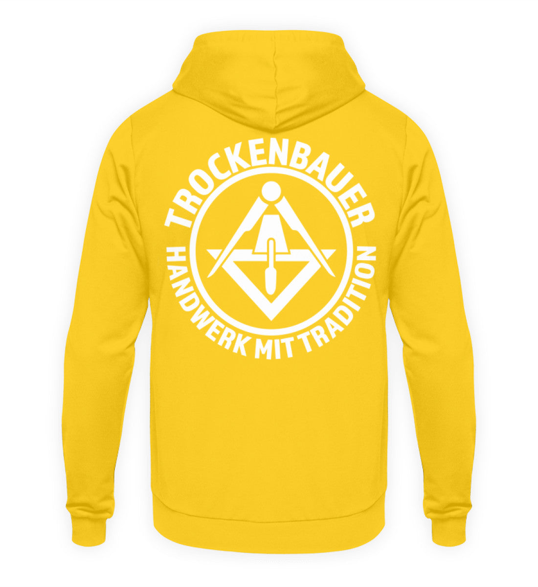 Trockenbauer - Hoodie Rückendruck €39.95 Handwerkerfashion