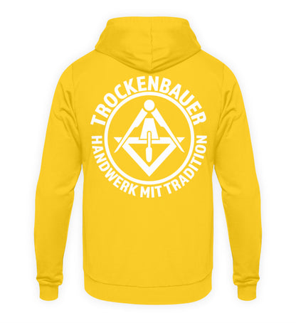 Trockenbauer - Hoodie Rückendruck €39.95 Handwerkerfashion