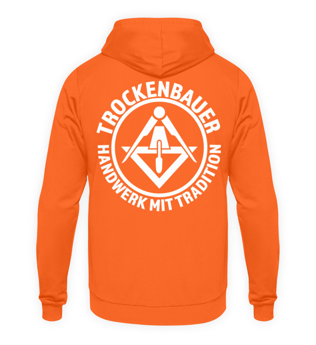 Trockenbauer - Hoodie Rückendruck €39.95 Handwerkerfashion