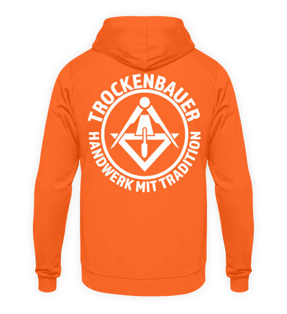 Trockenbauer - Hoodie Rückendruck €39.95 Handwerkerfashion