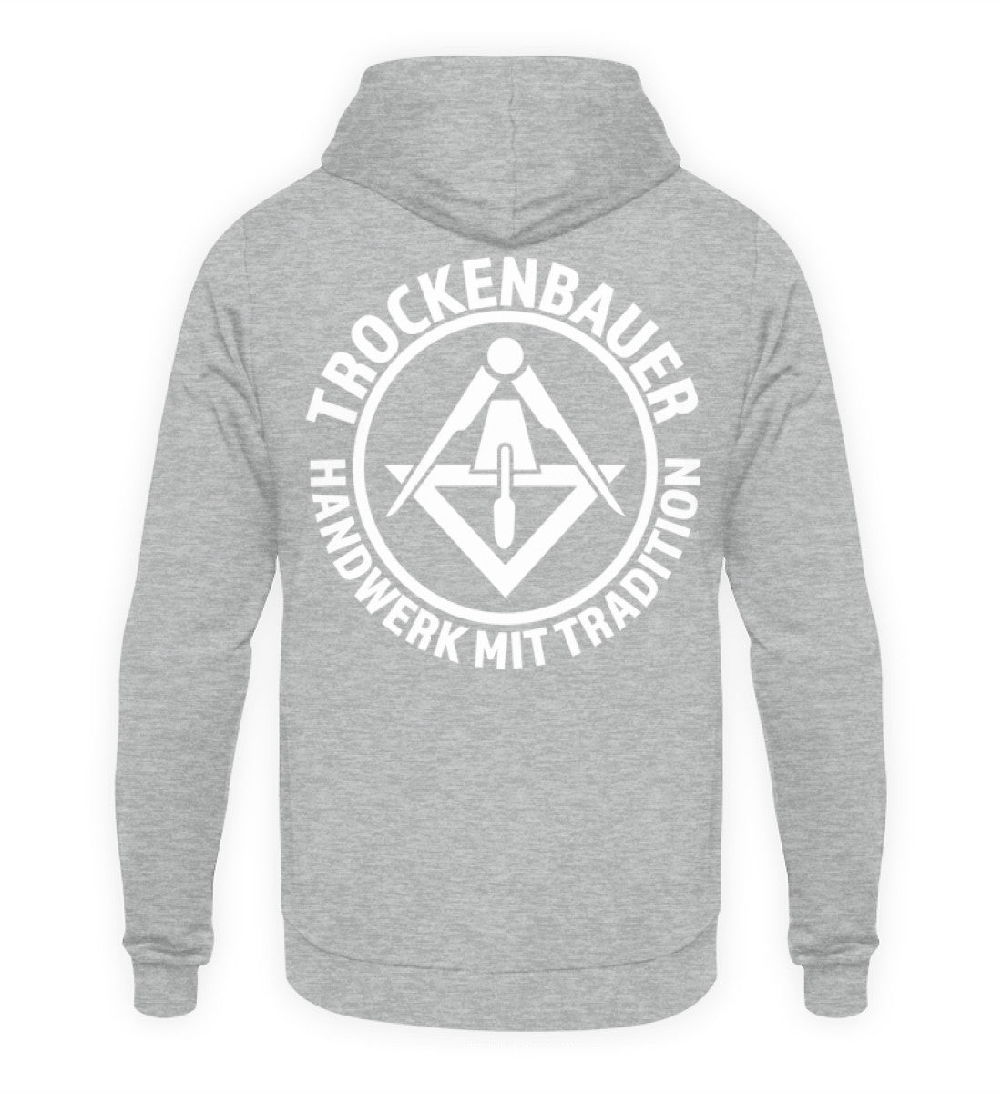 Trockenbauer - Hoodie Rückendruck €39.95 Handwerkerfashion