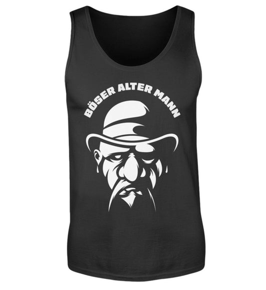 Böser alter Mann Herren Tanktop www.handwerkerfashion.de