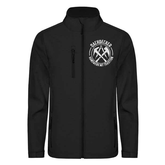 Dachdecker - Unisex Sofshell Jacket mit Stick €59.95 Handwerkerfashion