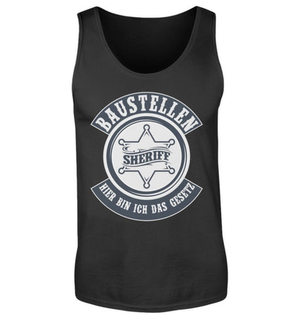 Baustellen Sheriff - Handwerker Tanktop