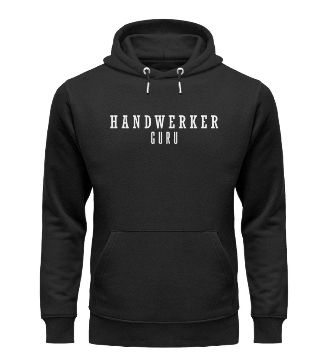 Handwerker Guru Premium Organic Hoodie www.handwerkerfshion.de