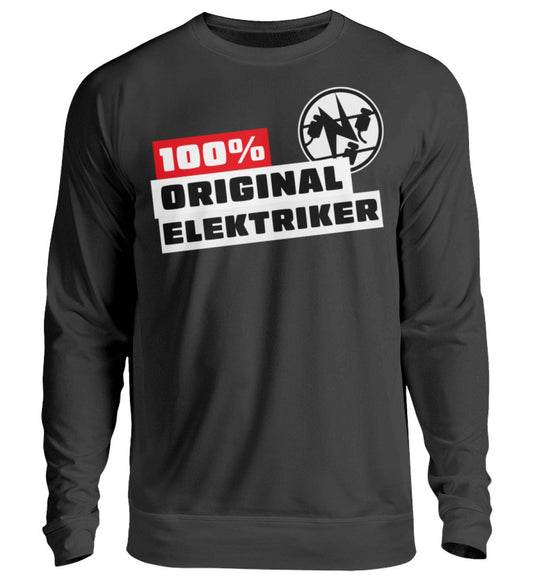 100 % Elektriker - Handwerker Pullover