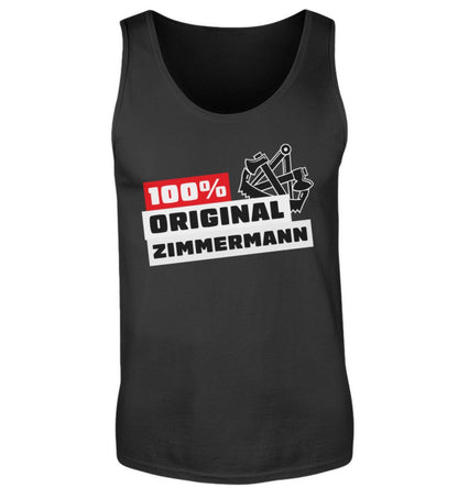 Handwerker Tanktop oder T-Shirt Zimmermann www.handwerkerfashion.de