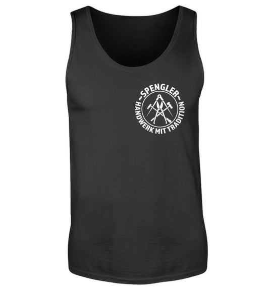 Spengler Handwerker Tanktop mit Brust & Rückendruck workswear.de