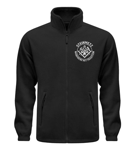 Handwerker Fleece Jacke Steinmetz bestickt worksweear.de