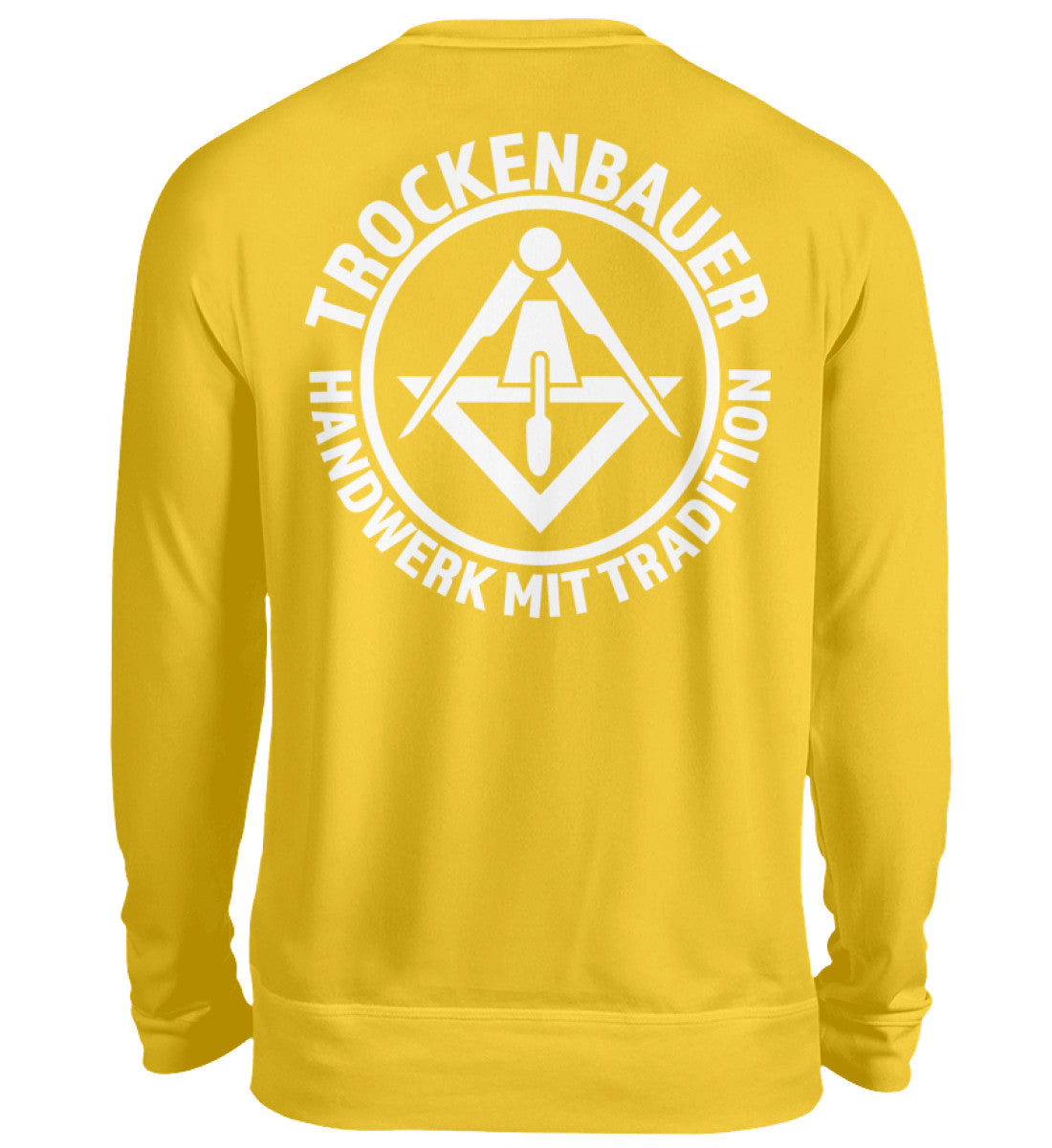 Trockenbauer - Pullover Rückendruck €36.95 Handwerkerfashion