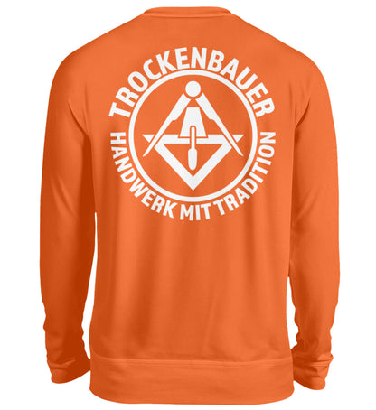 Trockenbauer - Pullover Rückendruck €36.95 Handwerkerfashion