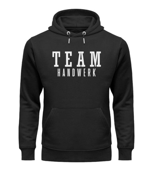 Team Handwerk Premium Organic Hoodie www.handwerkerfashion.de