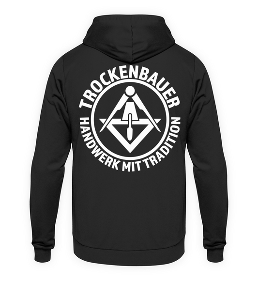 Trockenbauer - Hoodie Brust + Rückendruck