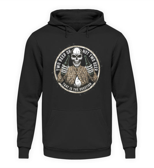 Two Beer Fun Hoodie bedruckt www,handwerkerfashion.de