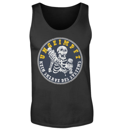 Handwerker Tanktop Ungeimpft www.handwerkerfashion.de